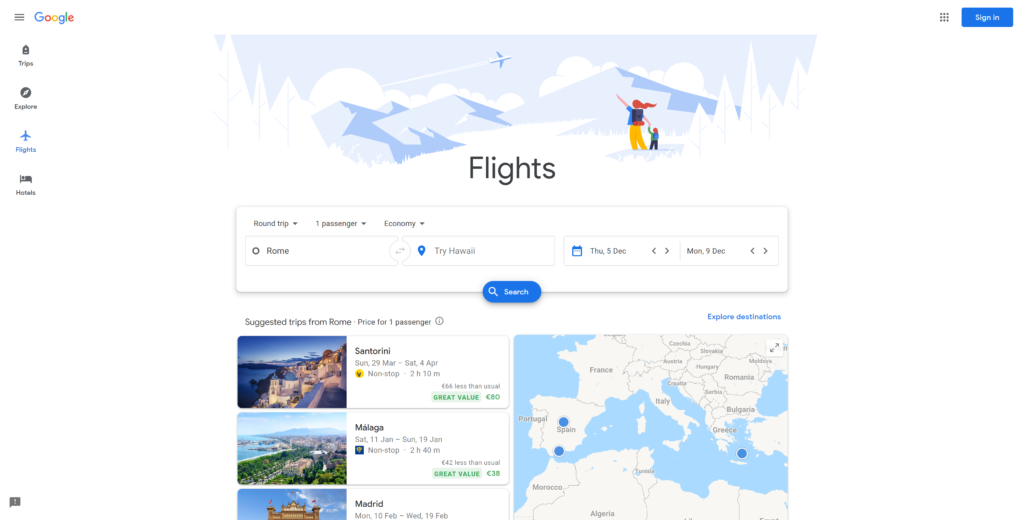 How To Use Google Flights - Traveler Nick